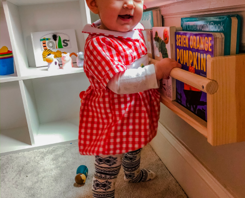 Small-Space Toy Storage for Toddlers: Bins, Book Racks & Toy Rotation cover photo collage