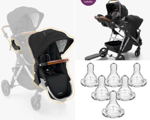 2nd Baby Shopping List cover photo collage