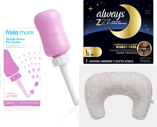 C-Section recovery favs! cover photo collage