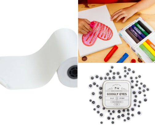 Kids art supplies I love as a nanny who thrives with ages 0-5 cover photo collage