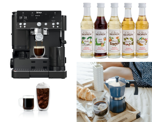 At Home Barista ☕️ cover photo collage