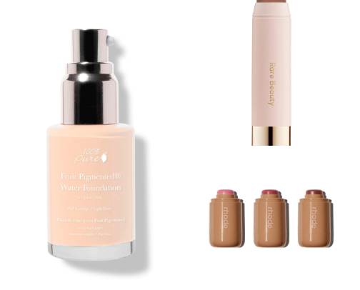 makeup favorites for acne prone nontoxic girlies cover photo collage