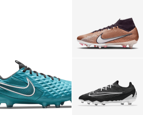 Nike Football boots for mens cover photo collage