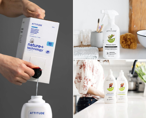 Attitude is EVERYTHING | household supplies cover photo collage