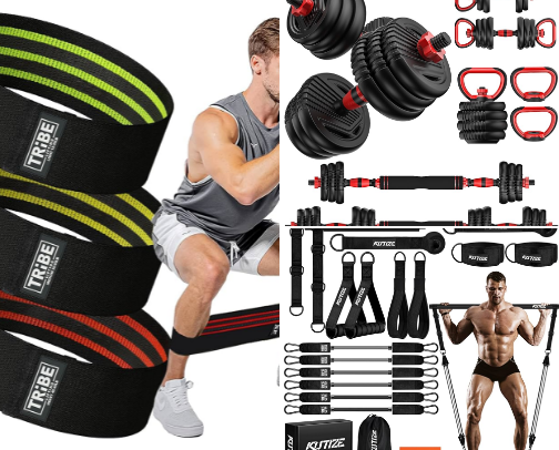 My Favorite Workout Tools cover photo collage