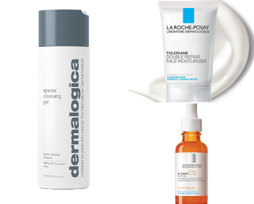 Skincare Products and Routines for All Skin Types cover photo collage
