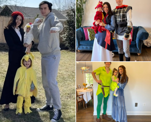 Family Costumes cover photo collage