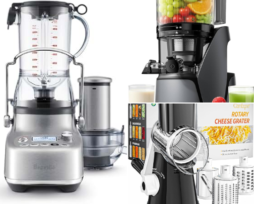 Must Have Kitchen Appliances and Gadgets cover photo collage