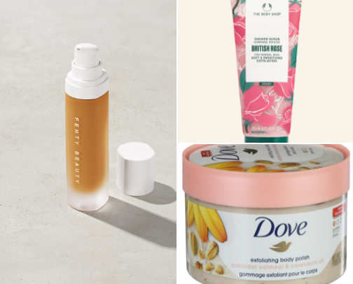 Body Care recs cover photo collage