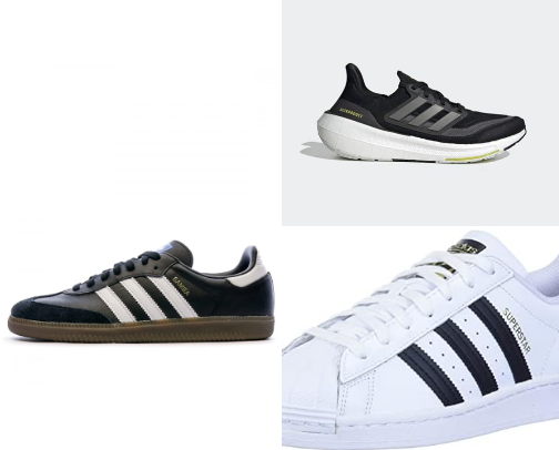 Adidas Icons: Streetwear & Performance Staples cover photo collage