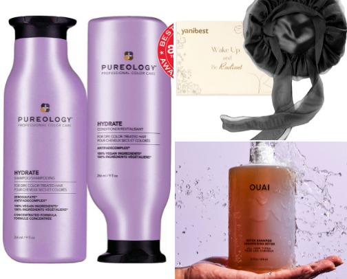 Haircare for long healthy silky hair! cover photo collage