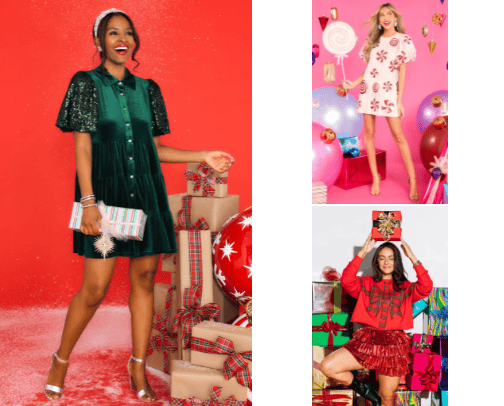 Holiday Party Outfits cover photo collage