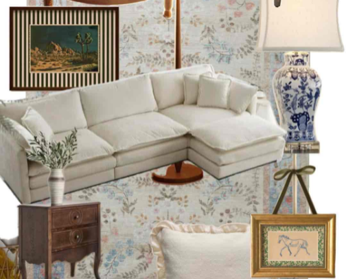 If you want your home to look like a Nancy Meyers Movie 💙🦋 cover photo collage