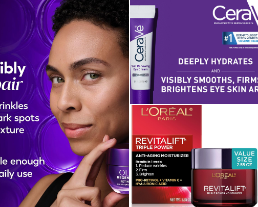 Age-Defying Skincare for Youthful Glow cover photo collage