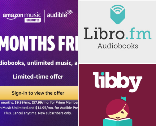 Your Guide to Audiobooks - The Perfect Last Minute Gift cover photo collage