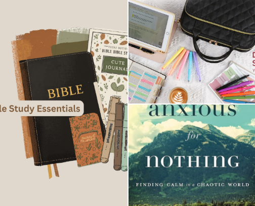 Your next bible study essentials cover photo collage
