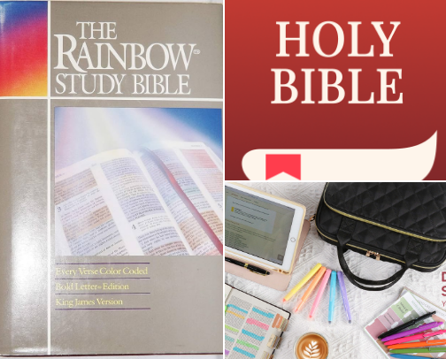 Your next bible study essentials cover photo collage