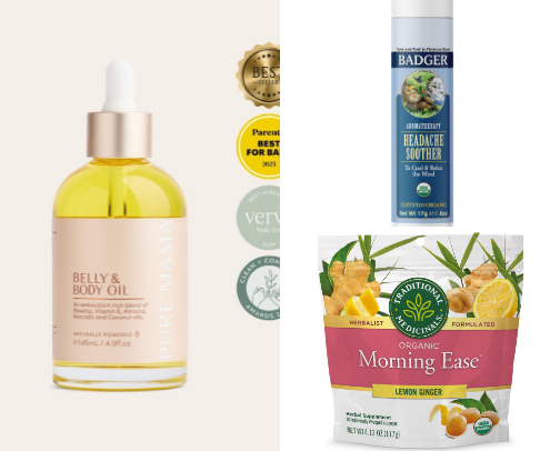 Best Products to have on hand during your pregnancy (especially as a first time mom!) cover photo collage