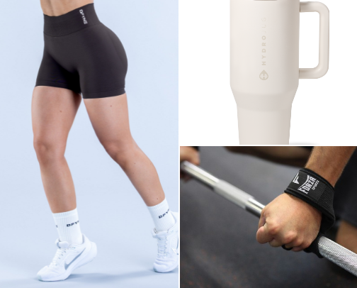 Gym Essentials - From a gym girly cover photo collage