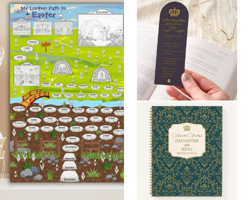 Lenten Preparation for Kids and Grownups cover photo collage