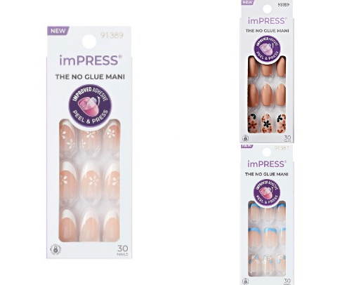 No Salon, No Problem: My Top Impress Press-On Nails Love having your nails done, but hate the damage from the salon?! Check these babies out! cover photo collage