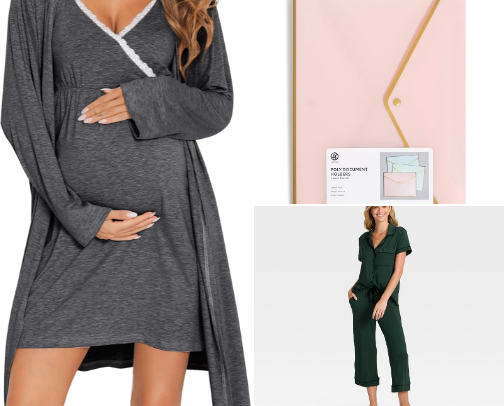 Mom & Baby Hospital Bag cover photo collage