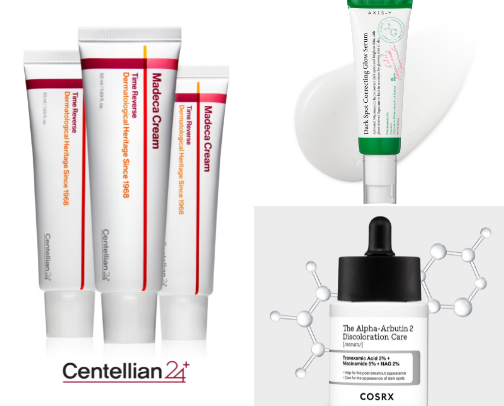 Korean Skincare I’m loving ✨ cover photo collage