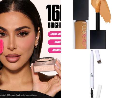 Makeup cover photo collage