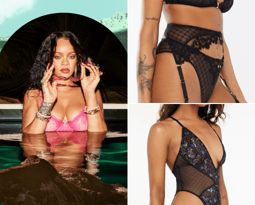 Savage X Fenty cover photo collage