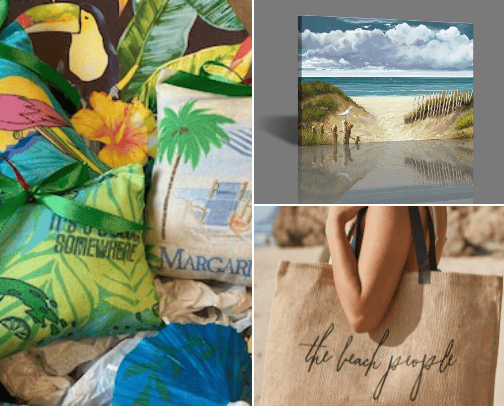 beach theme cover photo collage