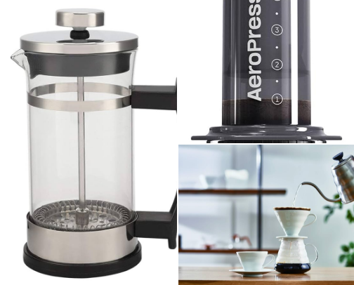 Coffee Brewing Gear for Beginners cover photo collage