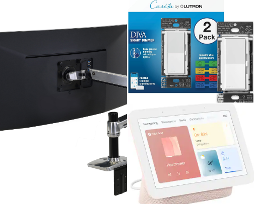 Smart Home Upgrades That Actually Make Working From Home Better cover photo collage