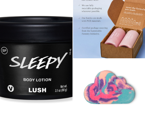 Bedtime Body Care cover photo collage