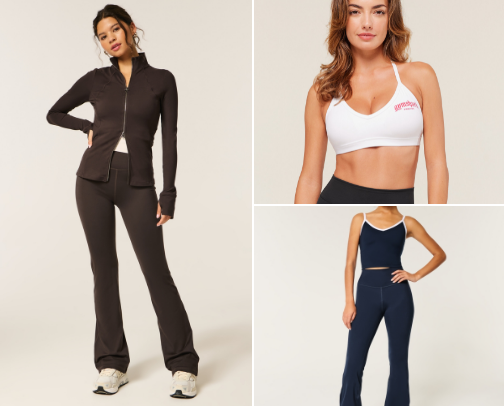 Gym Activewear, Leggings & Healthy Snacks I Love cover photo collage