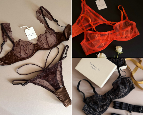 Ukrainian Handmade Lingerie cover photo collage
