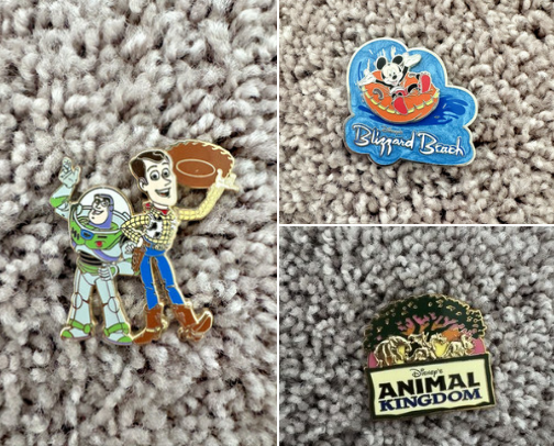 Disney Parks Pin Collectibles cover photo collage