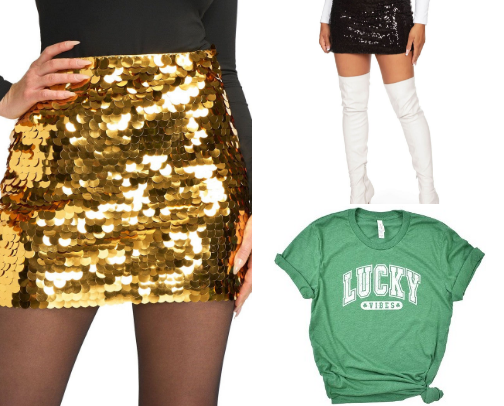 St Patrick's Day Vibes cover photo collage