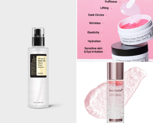 Favorite Skincare Products cover photo collage
