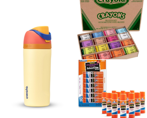 Back To School Essentials For Kids cover photo collage