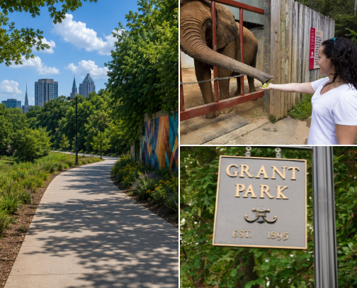 Must Visit Parks in Atlanta cover photo collage