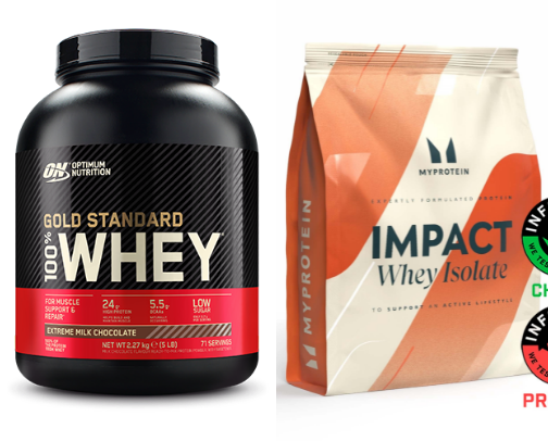 Whey Protein cover photo collage