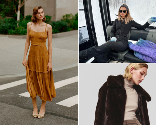 Women’s clothing cover photo collage