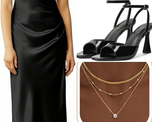 Her Date Night Look cover photo collage