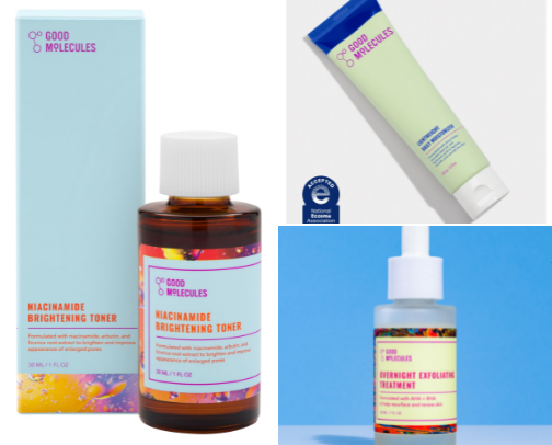 top skincare products ! cover photo collage