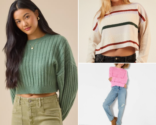 The Sweater Shop cover photo collage