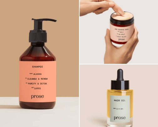 FOR SHINY AND HEALTHY HAIR - OIL, SHAMPOO AND CONDITIONER  💇🏽‍♀️ cover photo collage