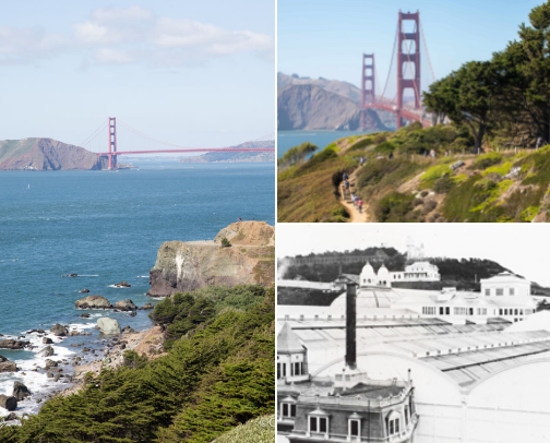 SF hikes with a view, no car needed cover photo collage