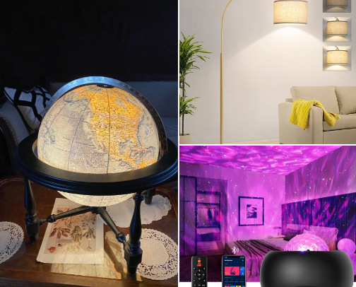 10 Aesthetic Lighting Ideas to Instantly Elevate Your Room – Amazon Favorites cover photo collage