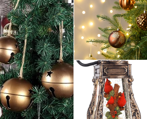 Vintage Christmas Decor cover photo collage