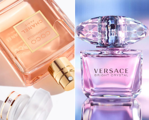 Perfumes cover photo collage